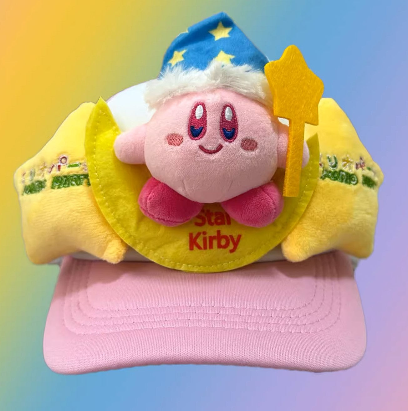 Kirby Lucky Star Custom plushie Hat Snapback Cap