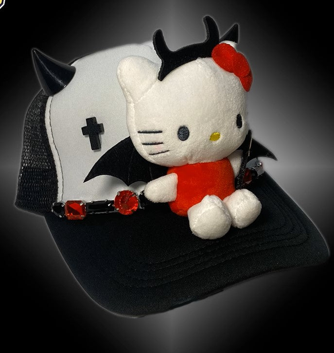 Hello Kitty Doll Custom Hat Snapback Cap