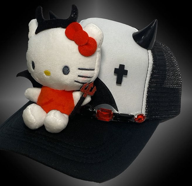 Hello Kitty Doll Custom Hat Snapback Cap