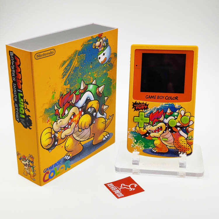 Rare Custom Gameboy Color - Pokemon Edition with LCD Backlit screen mod