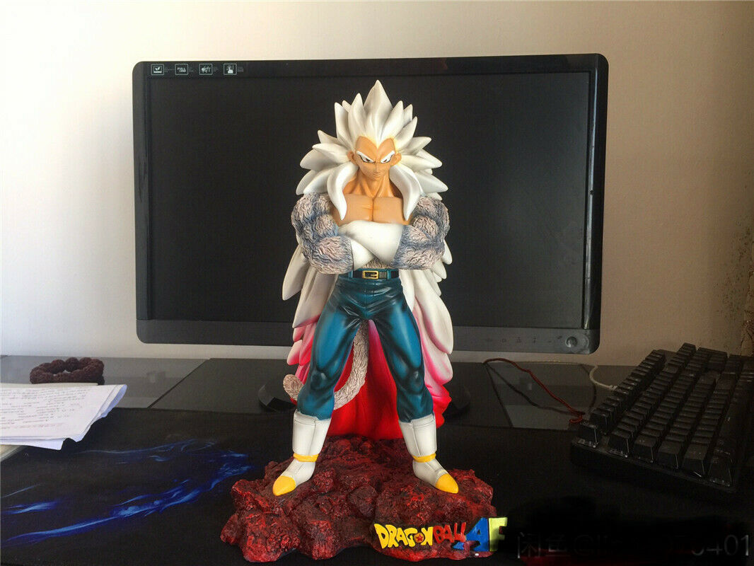 Dragonball AF Rare SSJ5 Vegeta Super Saiyan Resin Statue Figure DBZ Limited GK