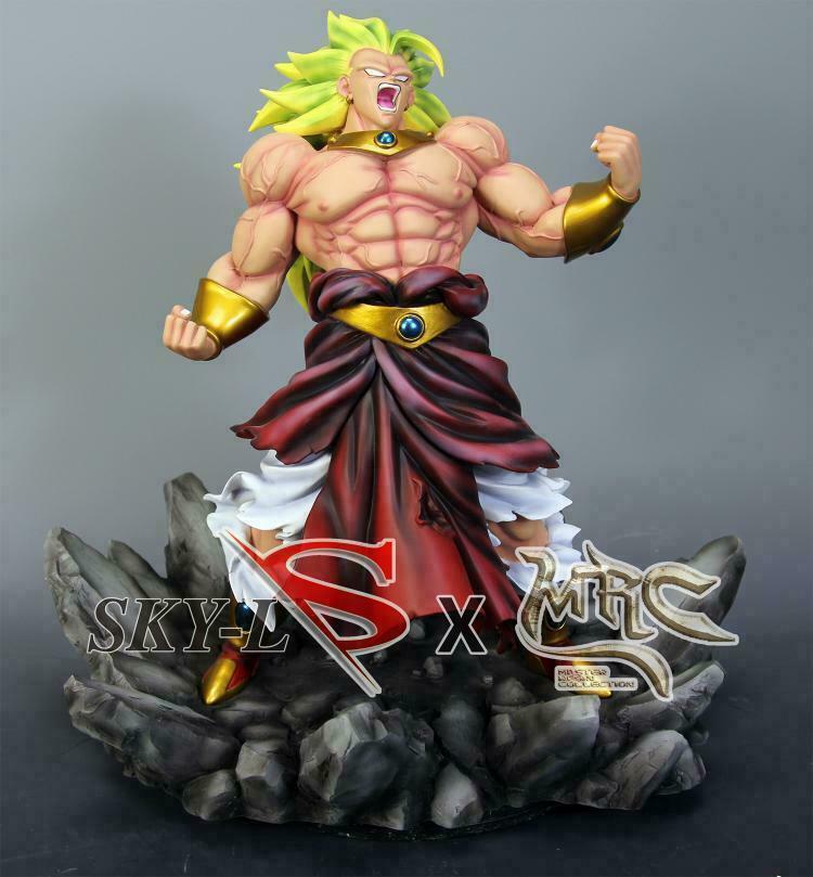 MRC & Sky Wild SSJ3 Broly Broli Warcry Dragon Ball Z GK Resin Statue Figure COA
