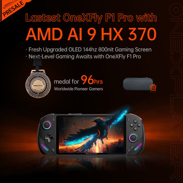 [Bundle] OneXFly F1 Pro Asuka EVA 02 Edition Amd AI 9 HX 370 7 inch 144hz OLED Chinese Exclusive Limited edition Neon Genesis Evangelion Onexplayer Onexfly (READ DESCRIPTION BEFORE BUYING)