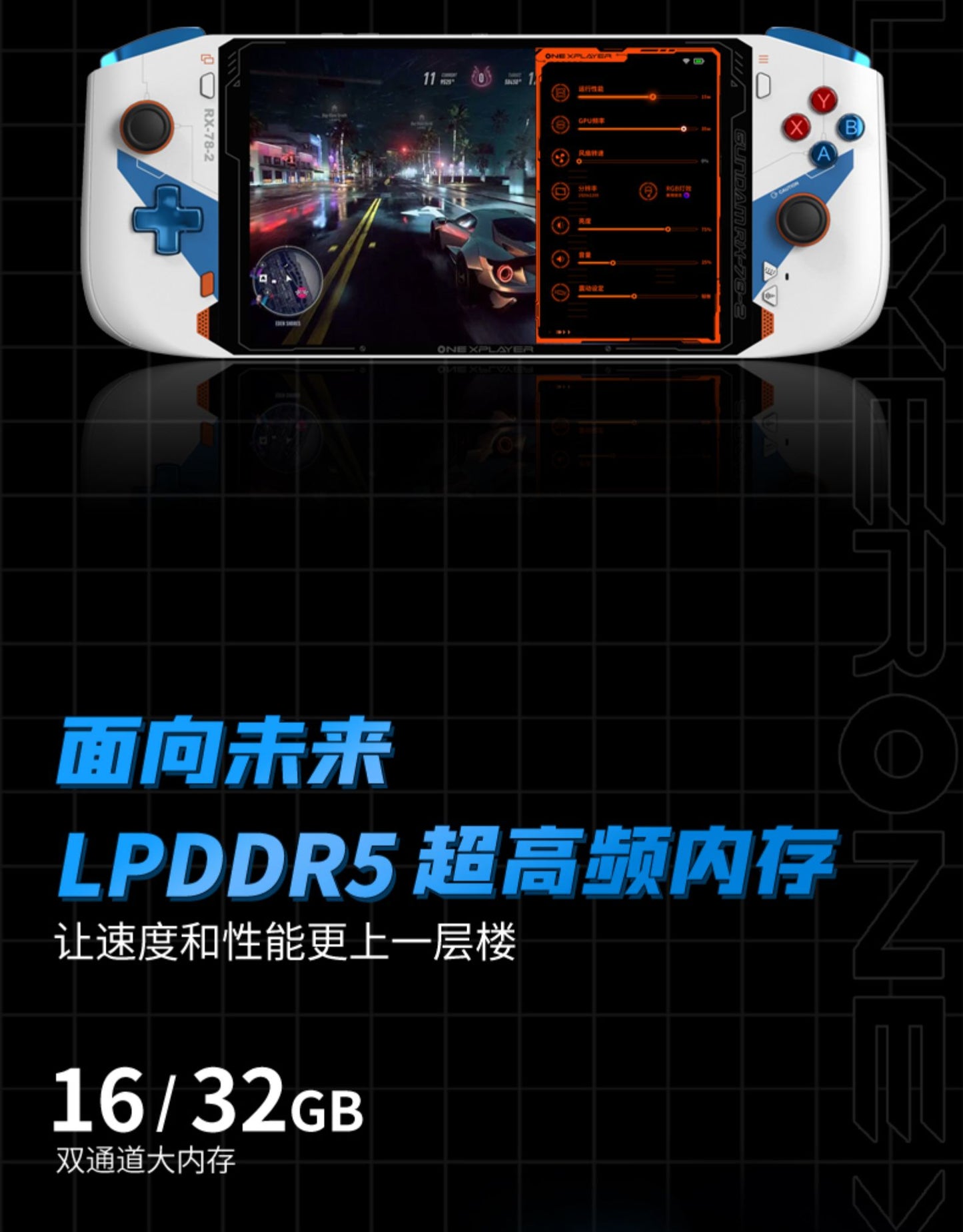 BUY ONEXPLAYER Mini Pro [AMD Ryzen 7 6800U] [GUNDAM EDITION] Bundle RX-78-2 (Chinese Exclusive Limited Edition) 1tb or 2tb Gaming Laptop OXP One-Netbook OXP