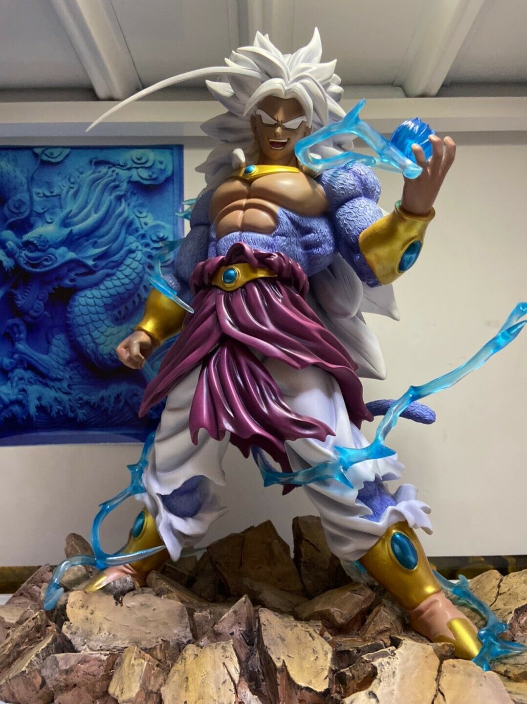Dragonball AF BROLY THE NIGHTMARE SSJ5 Saiyan Broli GK Resin Statue Figure DBZ