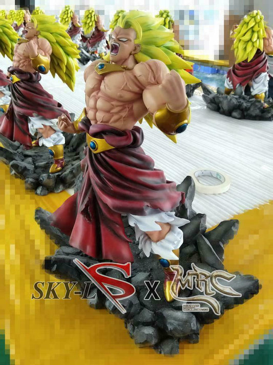 MRC & Sky Wild SSJ3 Broly Broli Warcry Dragon Ball Z GK Resin Statue Figure COA
