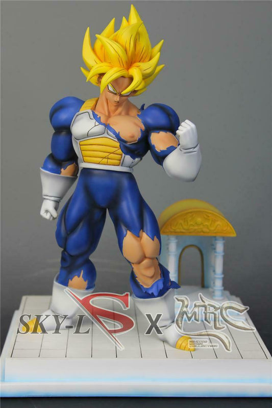 MRC & Sky Goku Time Chamber Temple GK Resin Statue Figure DBZ DragonBall Z COA