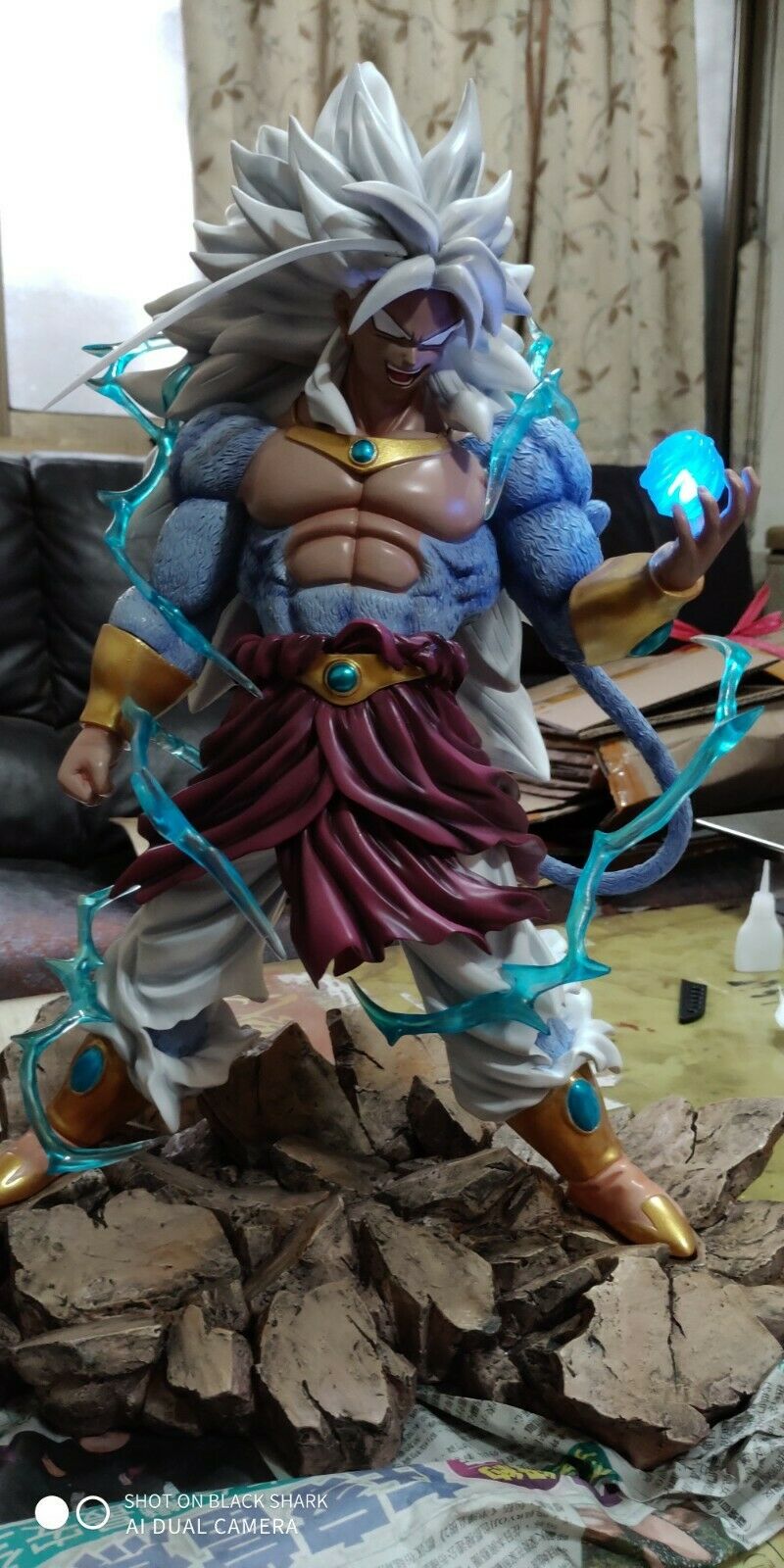Dragonball AF BROLY THE NIGHTMARE SSJ5 Saiyan Broli GK Resin Statue Figure DBZ