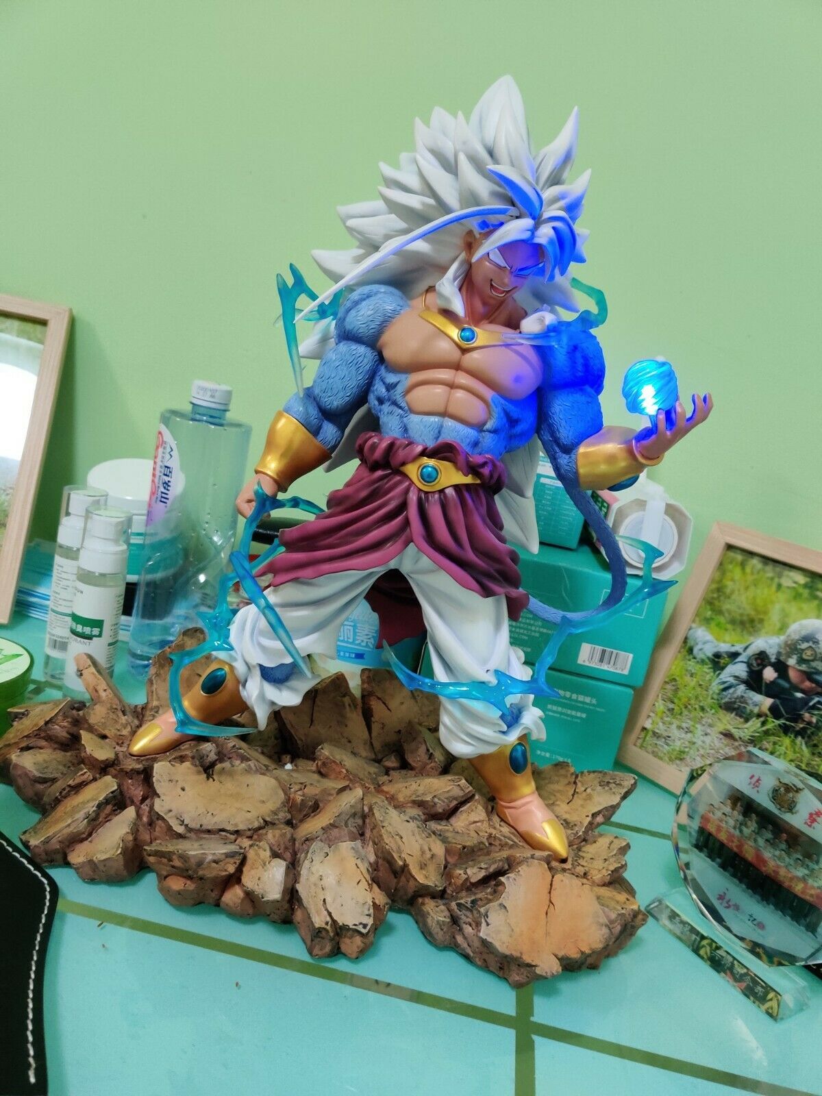 Dragonball AF BROLY THE NIGHTMARE SSJ5 Saiyan Broli GK Resin Statue Figure DBZ